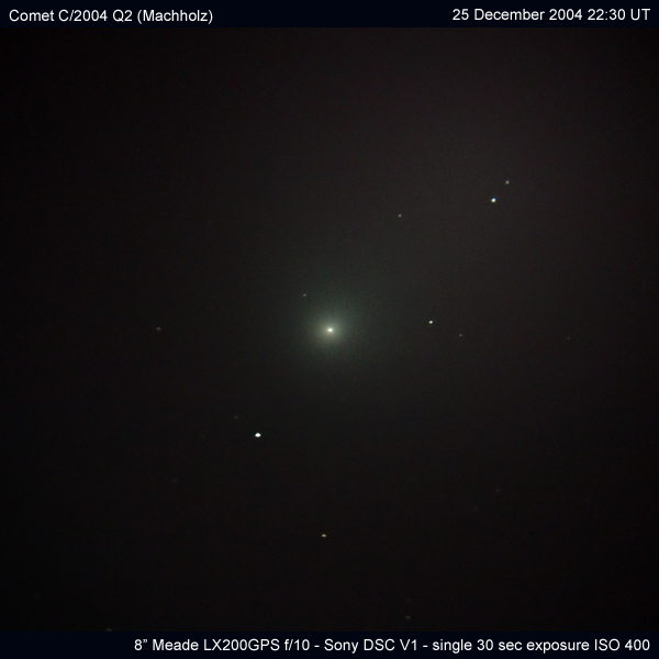 Solar Worlds - Comet C/2004 Q2 (Machholz)
