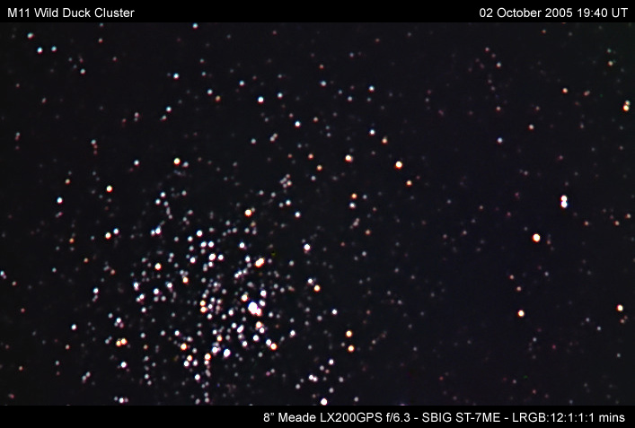 M11 Wild Duck Cluster October 2005 - Solar Worlds