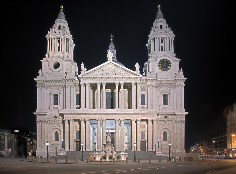 St Paul's West Entrance - (c) Solar Worlds Digital Photography