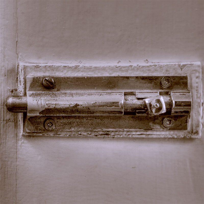 Lock (part of a series of four indoor close-up images) - (c) Solar Worlds Digital Photography